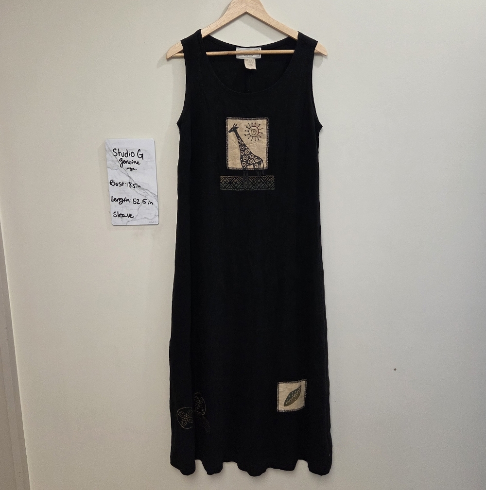 Studio G Genuine Anthropologie Maxi Dress Women's Large